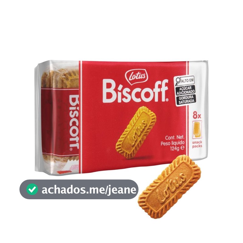 16 Biscoitos - Biscoito Bolacha Belga - Lotus Biscoff