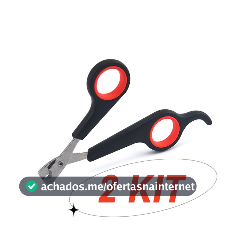 2 Maquina Para Tosar/ Tesoura De Unha Pet Profissional Promoção