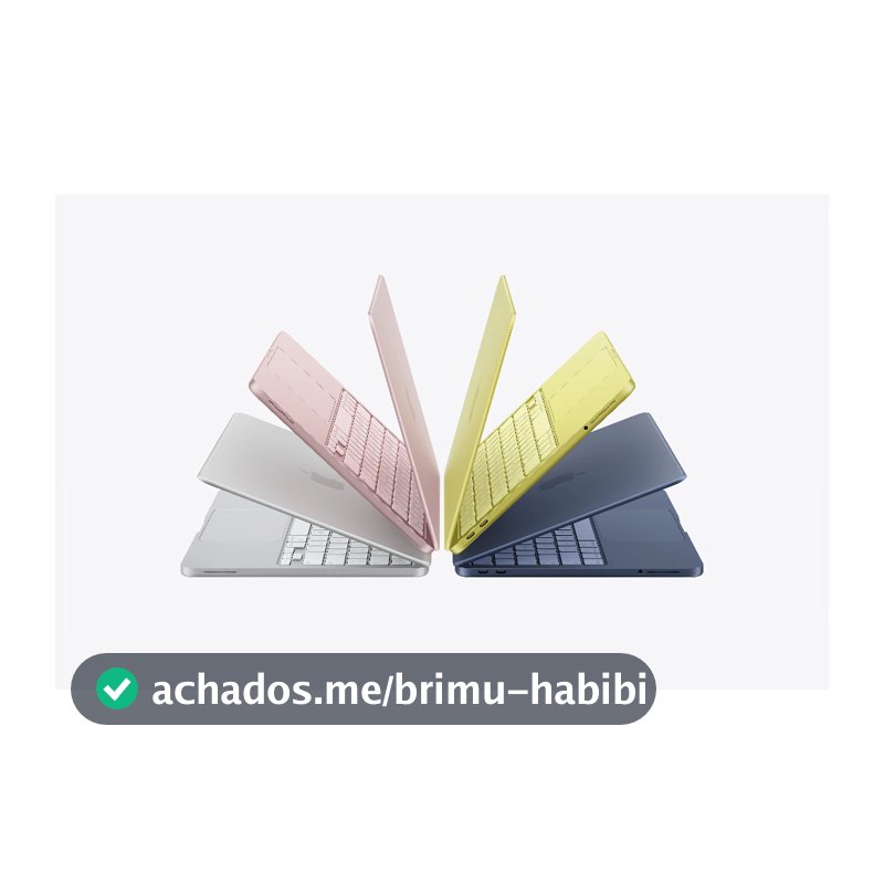 MacBook Neo 13” A18 Pro 8GB 256GB/512GB Ultra Leve, Alto Desempenho e Tela Liquid Retina