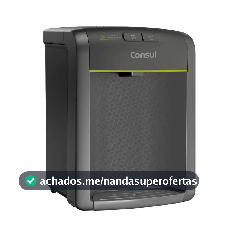 Purificador de Água Consul Refrigerado CPB34AFVNA Cinza Bivolt