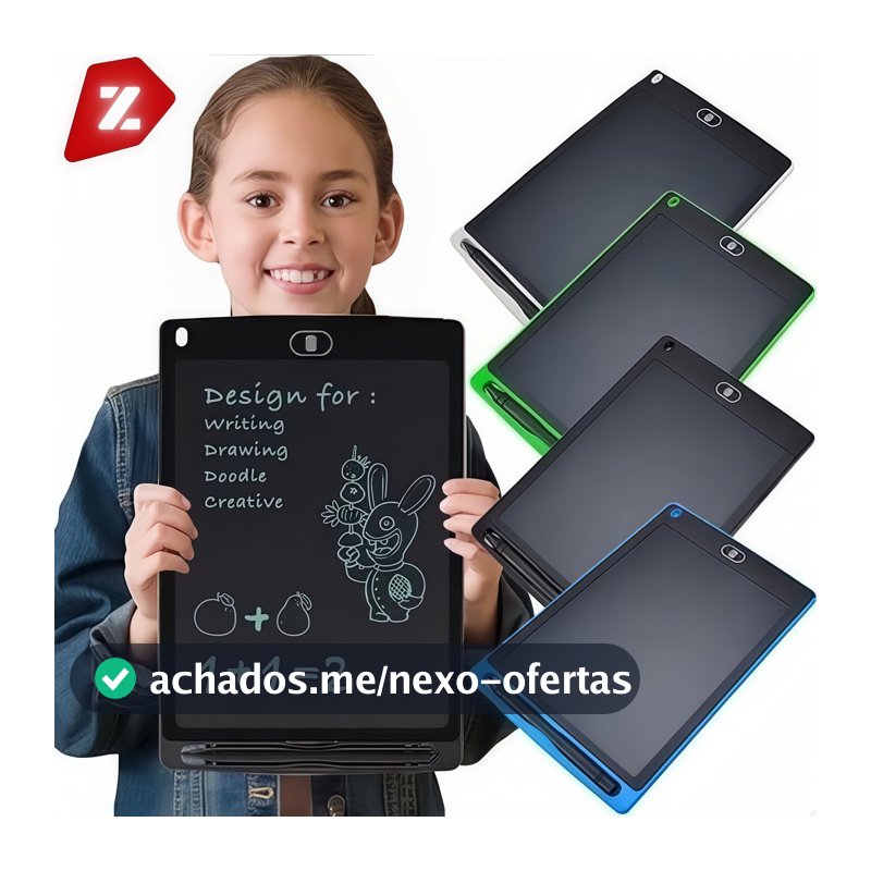 Lousa Mágica Tela Lcd Tablet Infantil De Escrever E Desenhar 8.5/10/12 Polegadas brinquedo infantil Para menina/menino