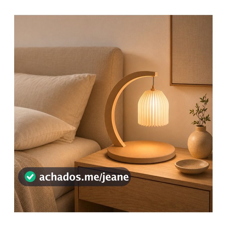 Luminária de Mesa Design Contemporâneo para Decoração de Ambientes