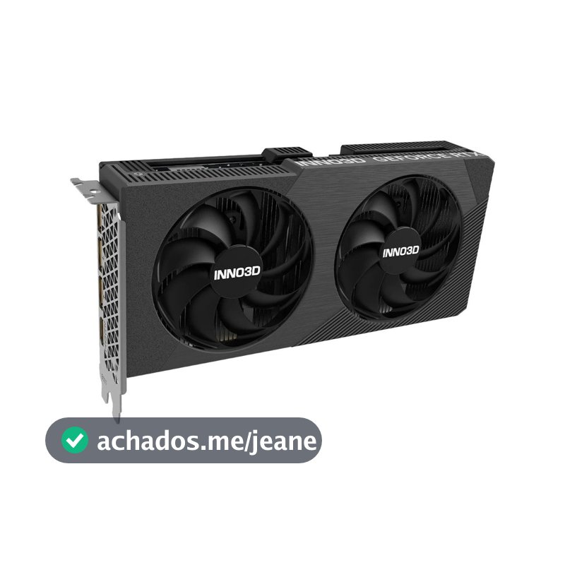 Placa de Video INNO3D GeForce RTX 5060 Twin X2 8GB 128BITS GDDR7 N50602-08D7-195071N - INNO3D