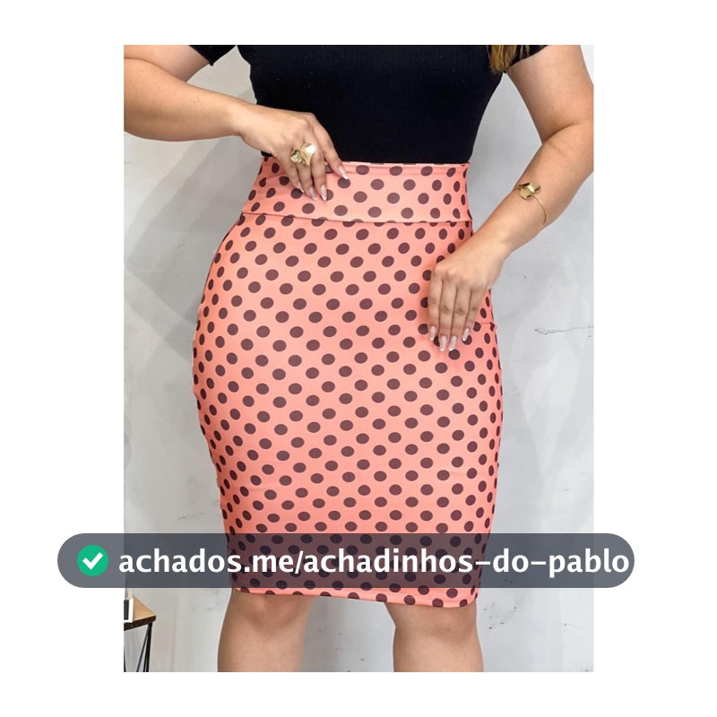 Saia Lápis Social Moda Evangélica Midi Executiva Média Feminina Tecido Suplex Igreja Secretária