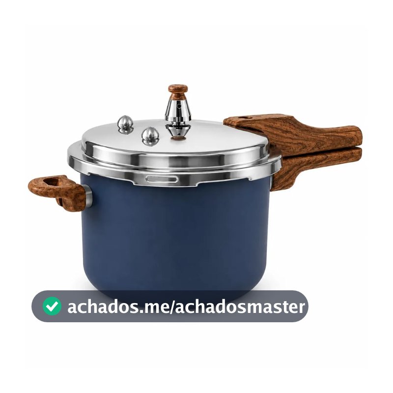 Panela Pressão de 4,2l Indução Cerâmica 4 Válvulas Segurança