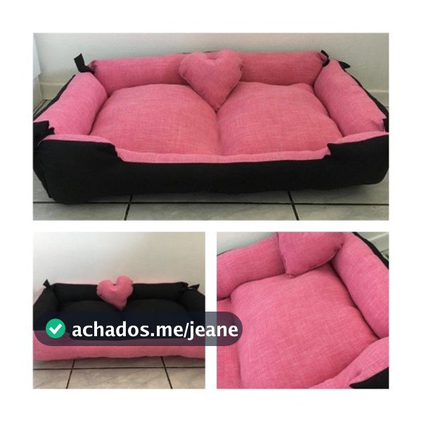 Caminha Rosa para Cães e Gatos - Tamanho G