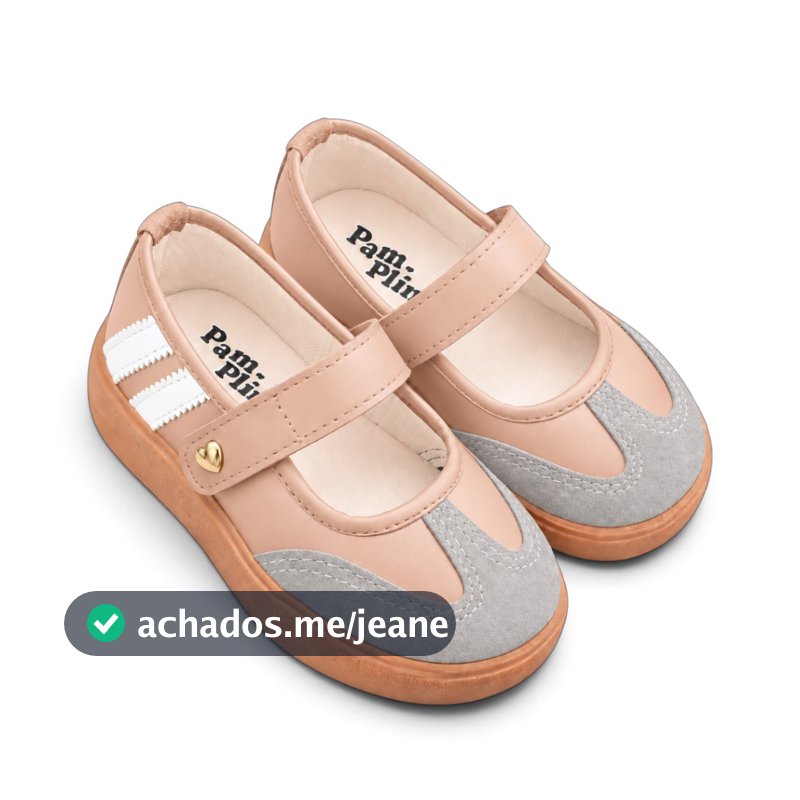 Sapatilha Infantil Feminina Mary Jane Menina com Velcro Casual Confortável 22 ao 34