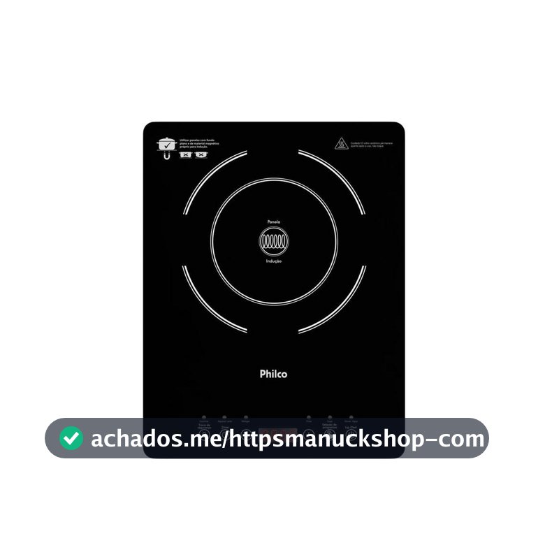 Cooktop de Indução Philco Portátil 1 Queimador PCT10A