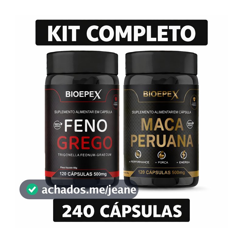 Testo Master KIT 2 potes 240 Cápsulas 500mg