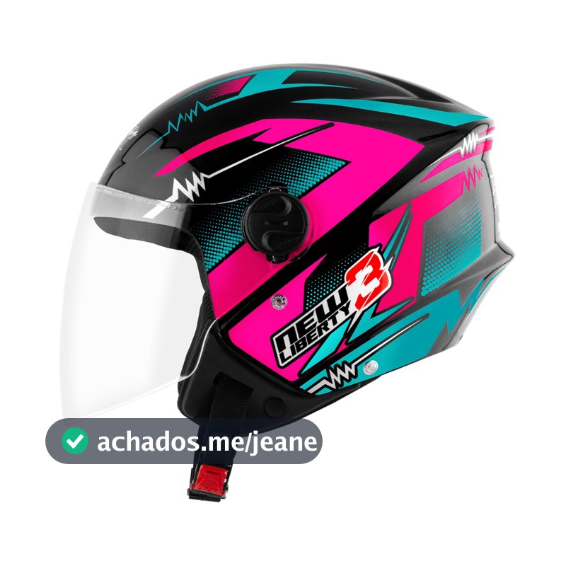 Capacete Aberto Pro Tork New Liberty 3 Frequency