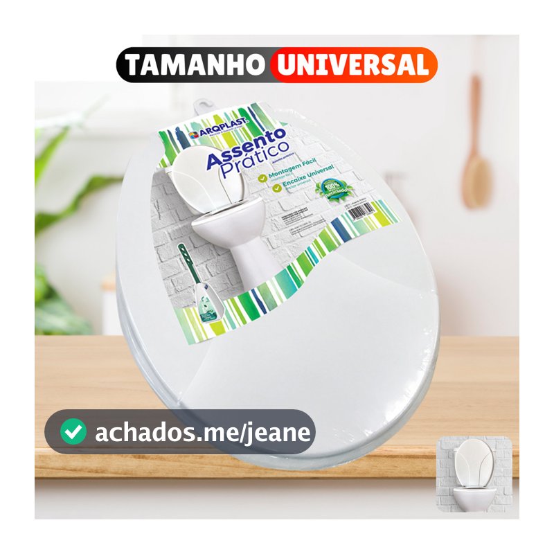 Assento Sanitário Tampa Vaso Oval Universal Privada