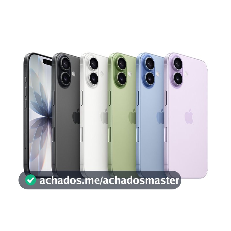 iPhone 17 5G 256GB Tela 6,3" 120Hz 48MP iOS Original Novo Lacrado com Nota FIscal