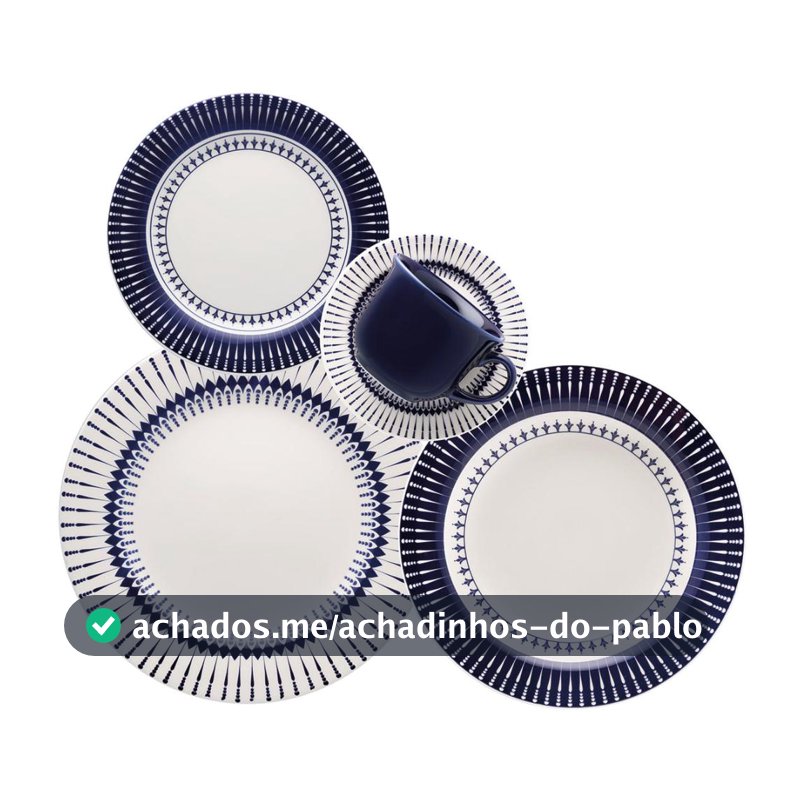 Aparelho de Jantar e Chá 30 Peças Donna Colb