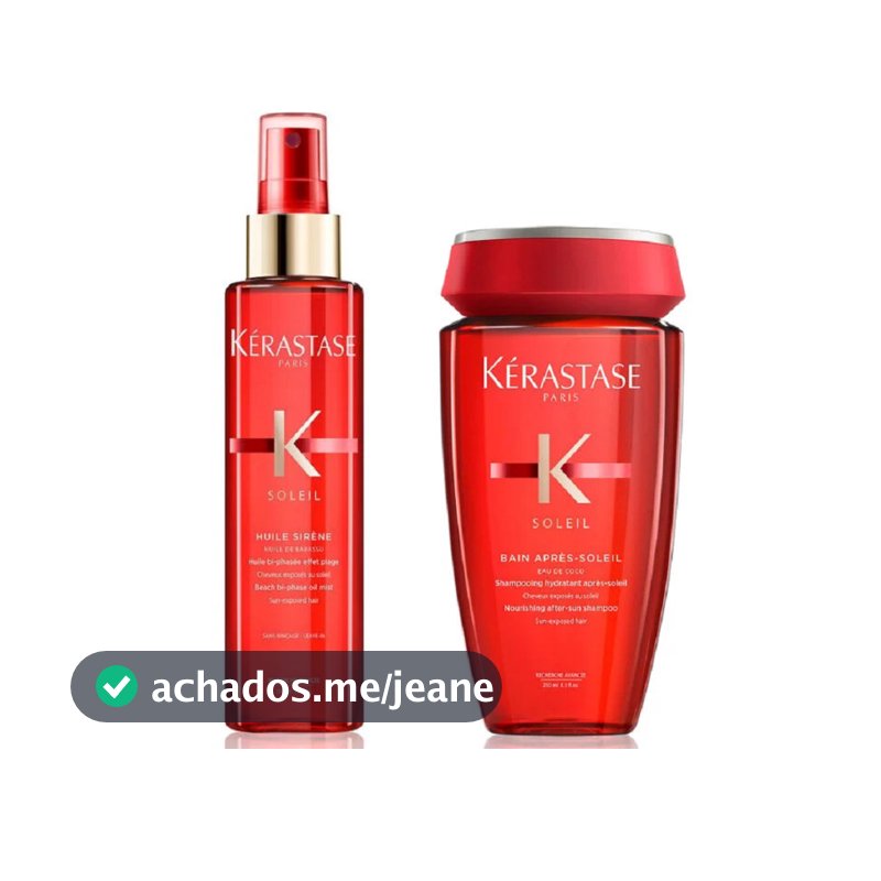 Kit Kérastase Apres Soleil Shampoo + Spray Bifásico