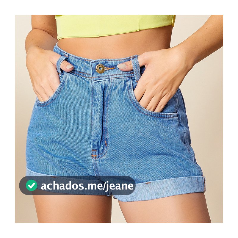 Short Jeans Feminino Cintura Alta | Essencial de Verão | Emagrecedor e Versátil | Várias Cores