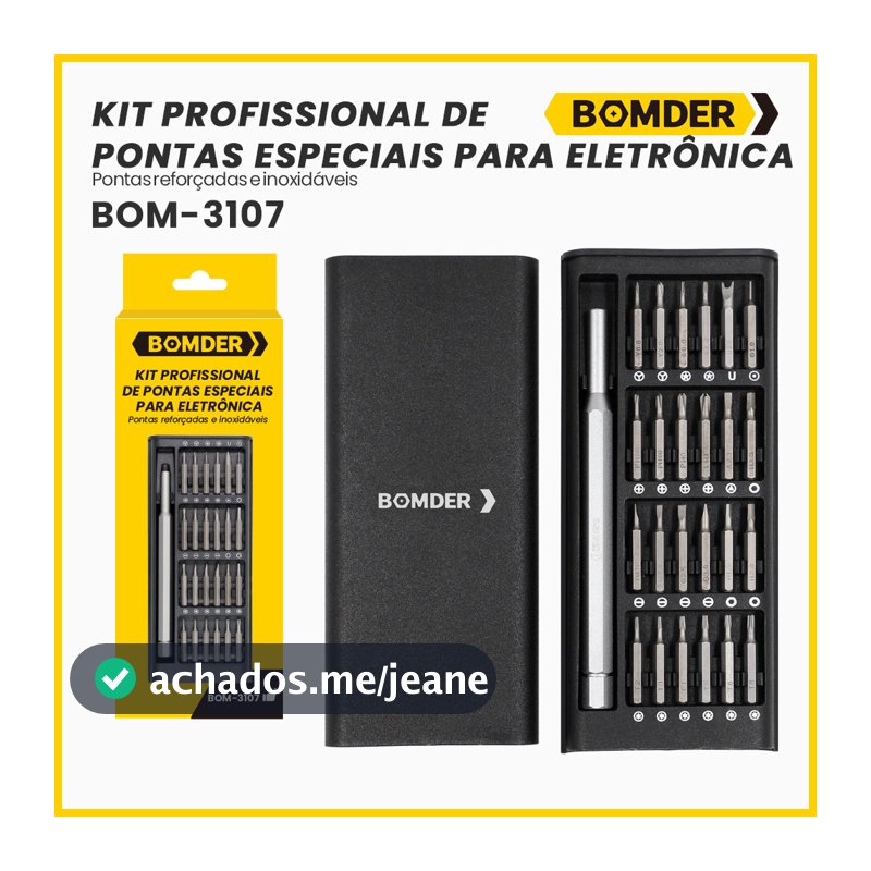 kit jogo ferramenta chave magnética precisão 24 peças pequenos reparos