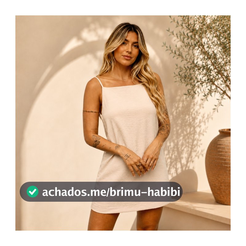 Vestido Crepe Lívia Feminino Costa Abertas Tecido Duna Casual Com Alça Regulavél