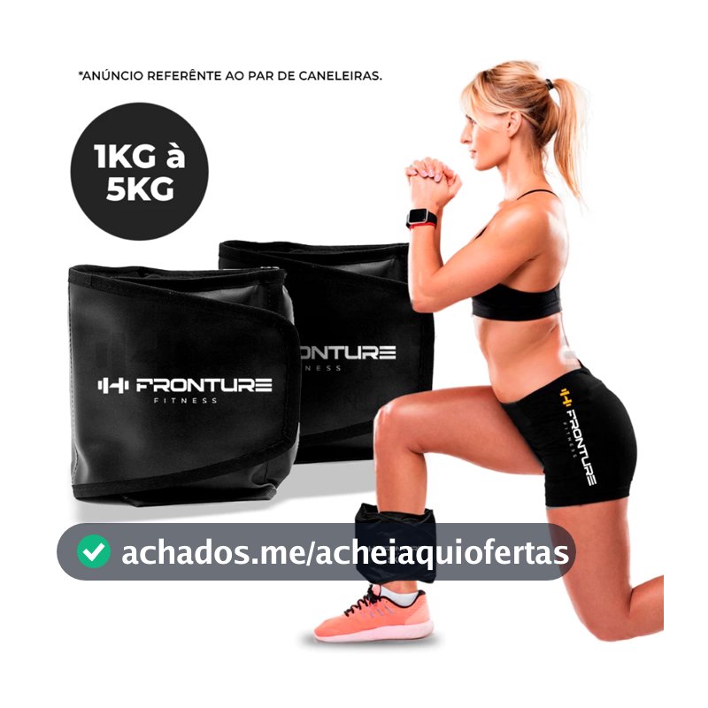 PAR Caneleira de Peso Tornozeleira Musculaçao Ginastica Exercicios Treino Profissional Academia