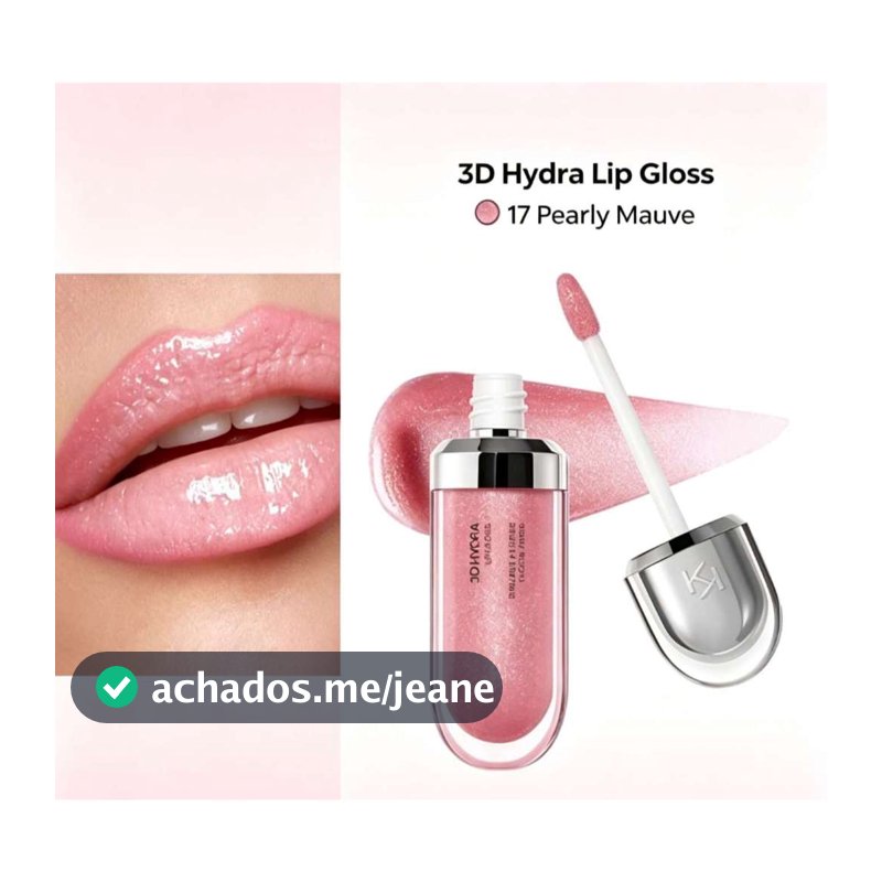 Brilho Labial 3D Hydra Kiko Milano Hidratante Brilho Intenso Várias Cores
