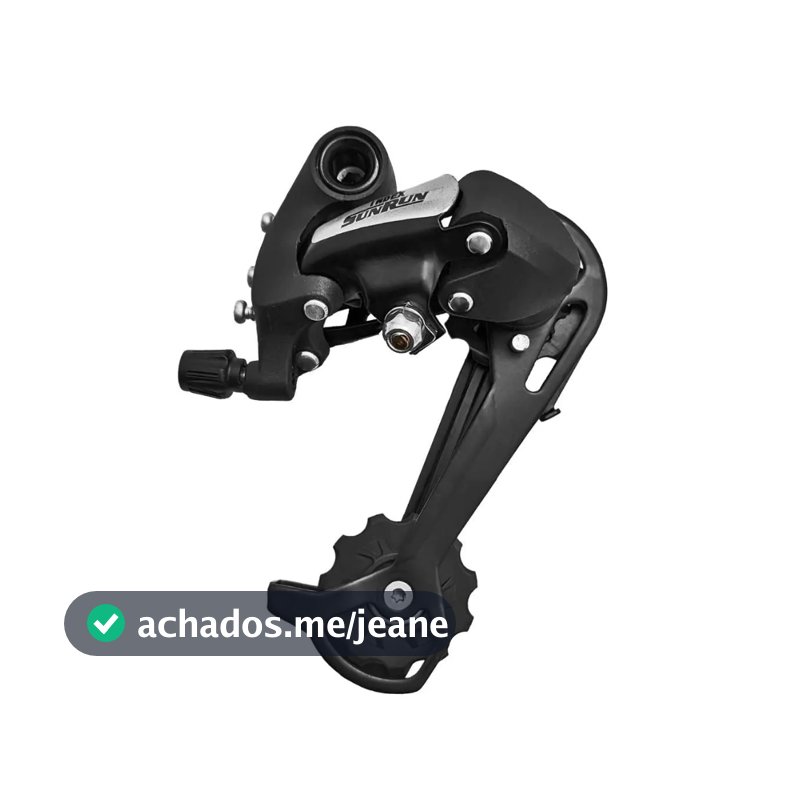 Cambio Traseiro Sunrun 7v 8v 21v 24v Sem Gancheira Compatível com Shimano para Mtb e Speed