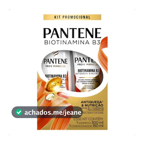 Pantene Biotinamina B3 Antiqueda