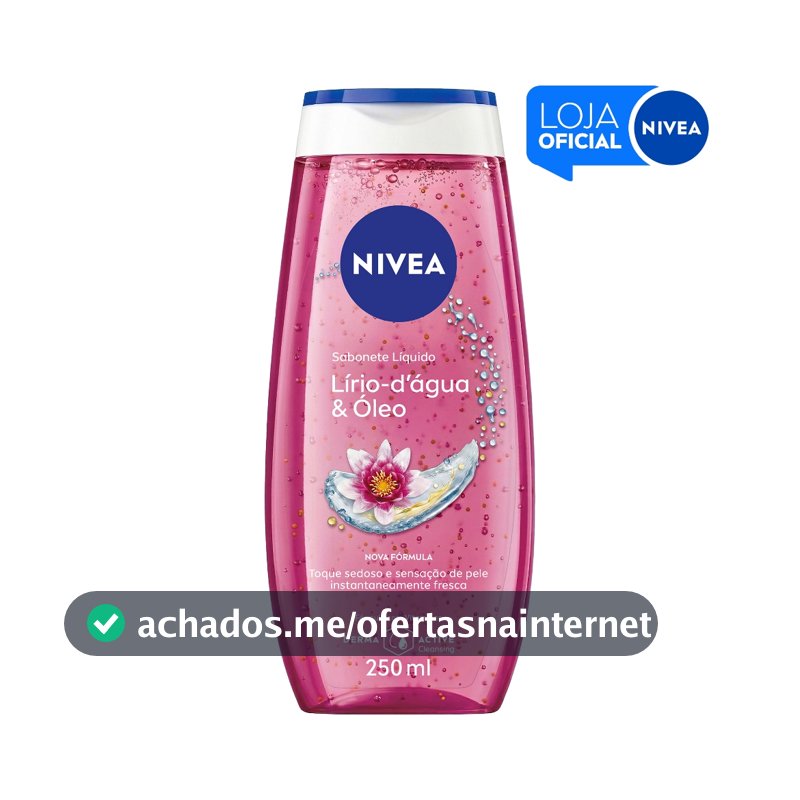 NIVEA Sabonete Líquido Waterlily & Oil 250ml