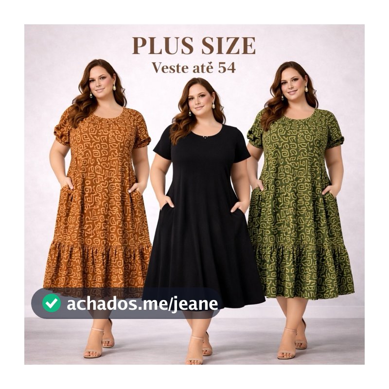 COLEÇÃO NOVA Vestido moda plus size tamanho grande babado onça oncinha animal print curto balada