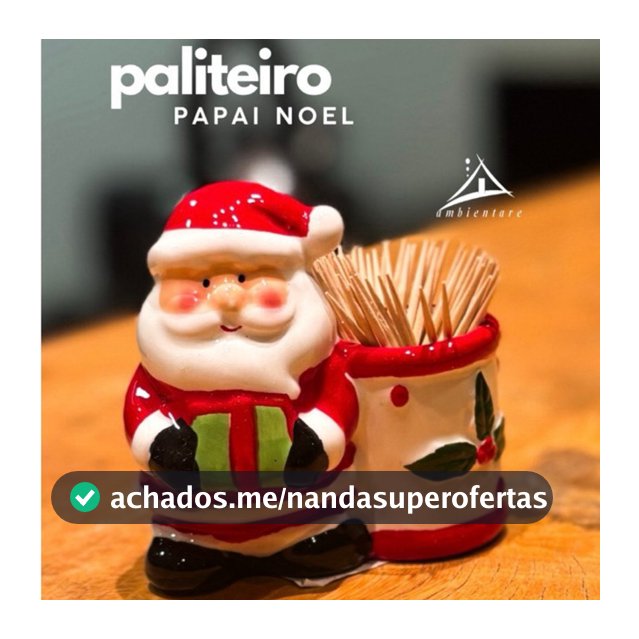 Paliteiro Papai Noel / Boneco de neve Natal envio rápido