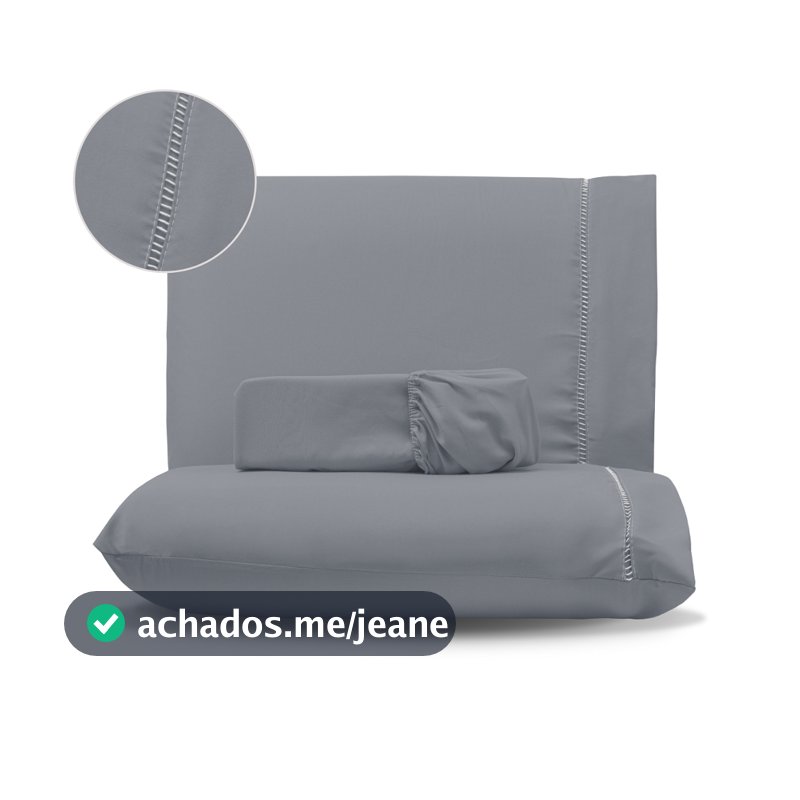 Kit Jogo De Lençol 400 Fios Solteiro Casal Queen King Berço Ponto Palito Macio e Suave