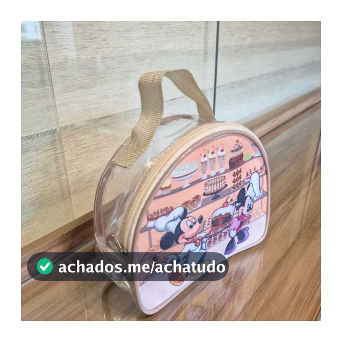 kit Bolsinha lembrancinha meia lua  plástico cristal personalizada para aniversário infantil, festas, empresas
