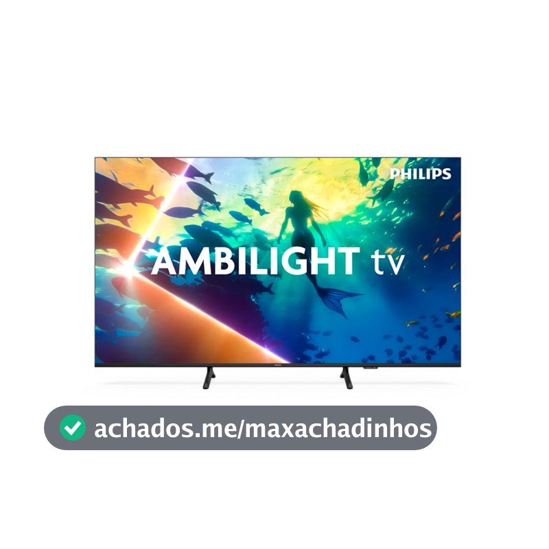 Smart Tv 65" 4k Philips Ambilight Titan os 20w Hdr10+