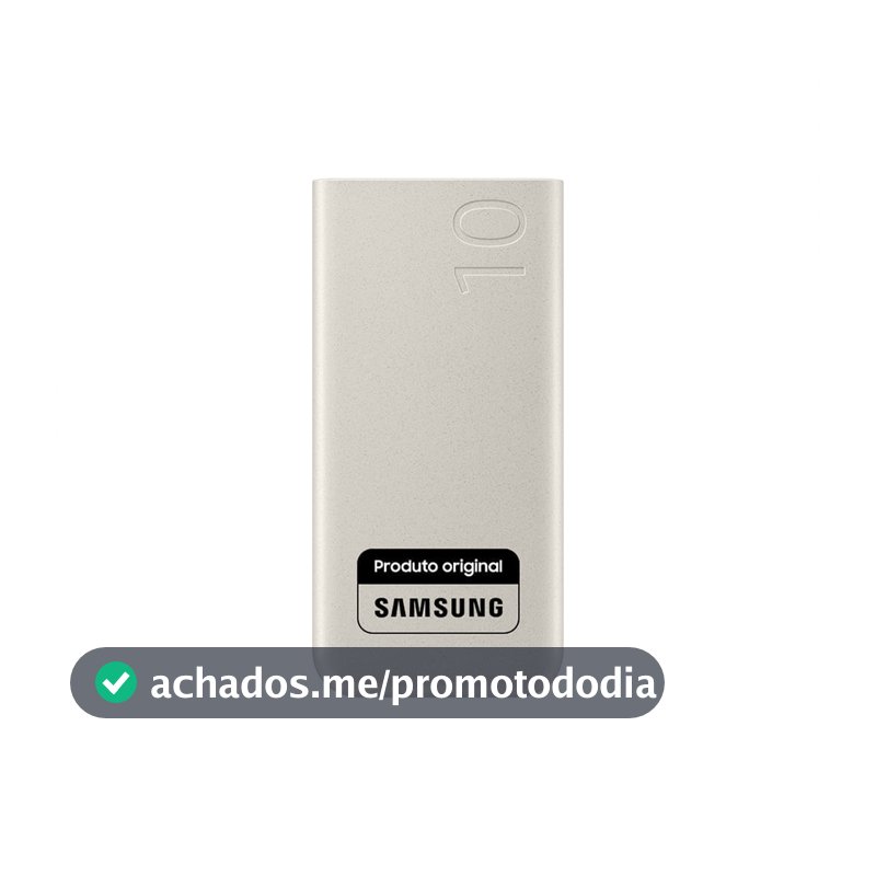 Bateria Carregador Portátil 2x USB-C, 10000mAh, Super Rápida 25W
