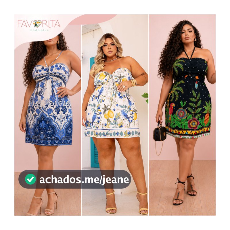 Conjunto Macaquinho Plus Size Multiformas Short Saia Estampa Tropical Tendência Chique