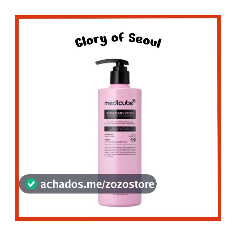 MEDICUBE Rosemary PDRN Cooling Thickening Shampoo, 400ml