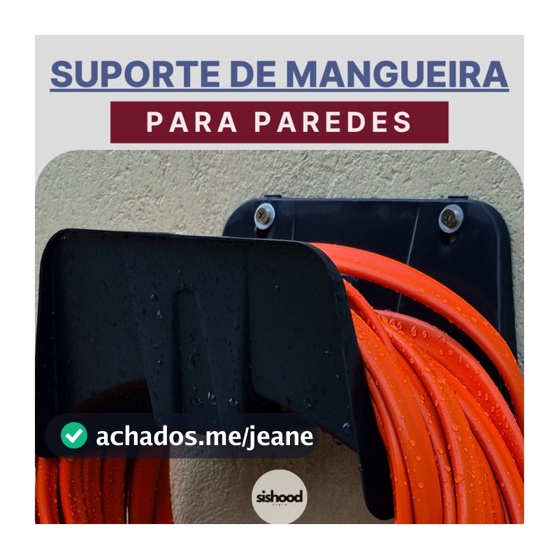 Suporte de Mangueira de Jardim Forte - Escolha a sua cor!!