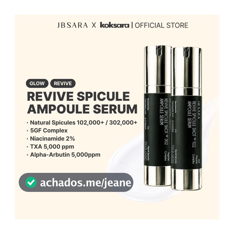 [NEW] JBSARA Revive Spicule Shot™ 102, 302 Ampoule Serum 50ml