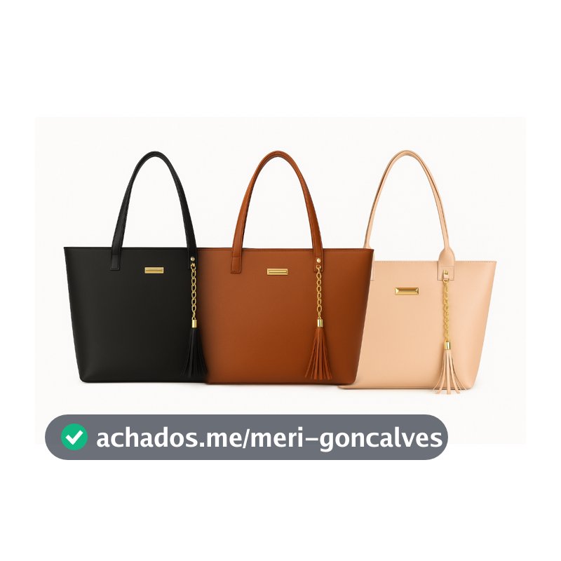 Bolsa Sacola Feminina de Ombro Grande Dia a Dia espaçosa Elegante para Trabalho Praia