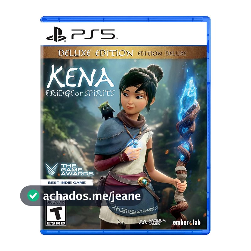 Kena Bridge of Spirits Deluxe Edition PS5 Midia Fisica