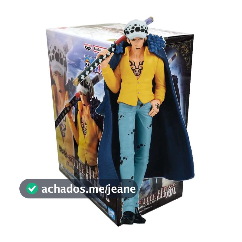 One Piece Trafalgar D. Water Law Bandai Namco Japão Importado raro
