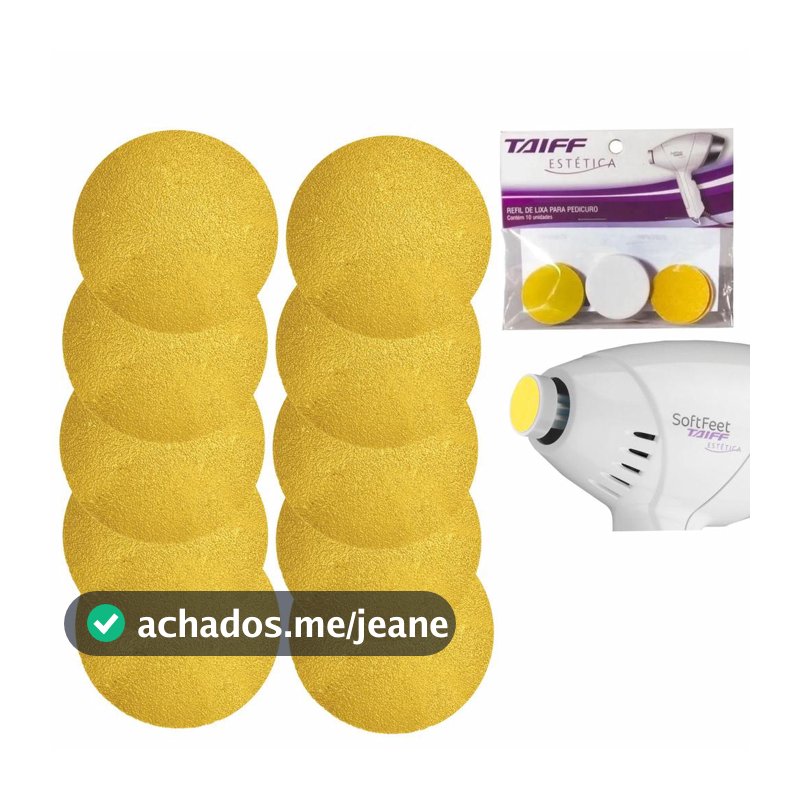 Refil Lixa Taiff Pedicuro Elétrica - Original