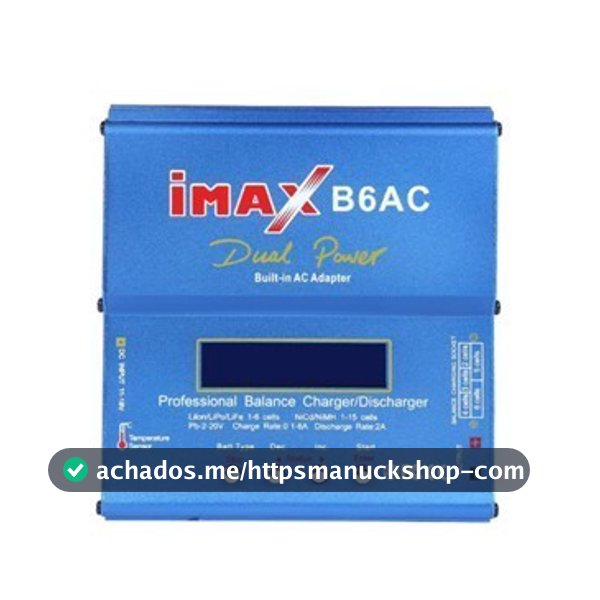 IMAX B680W Carregador B6AC de alta potência Modelo Carregador de equilíbrio de aeronave Carregador modelo 80W