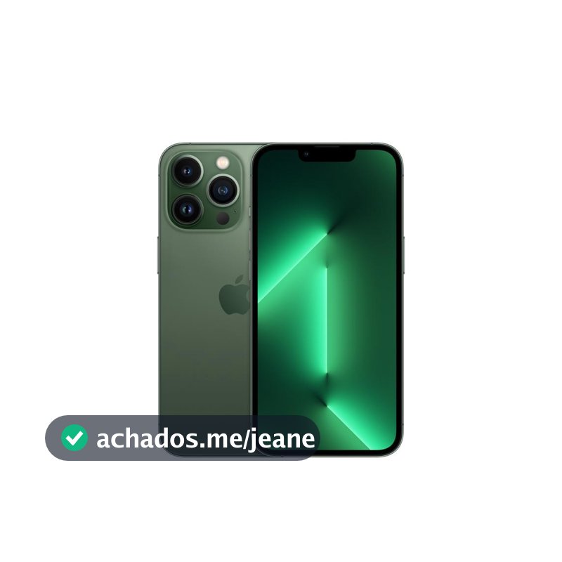 Usado: iPhone 13 Pro 128GB Verde Bom - bateria 70% - Trocafy - Apple
