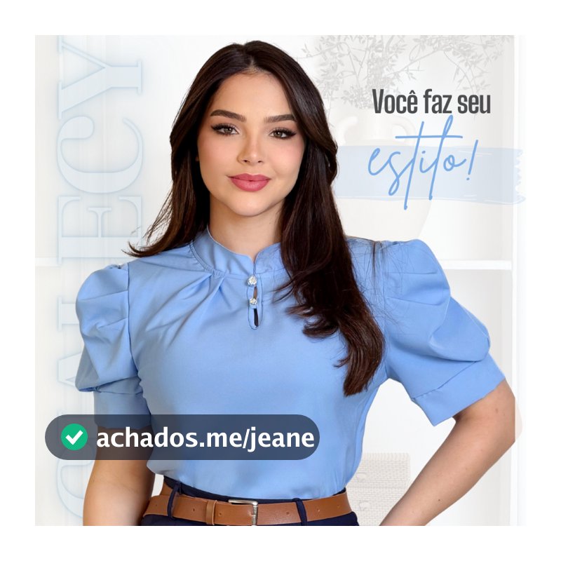 Blusa Manga Curta Lisa Moda Feminina Evangélica Básica Elegante Social Executiva Cheque Soltinha