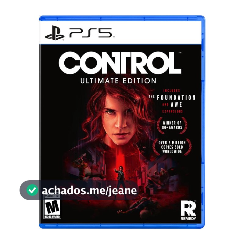 Control Ultimate Edition PS5 Midia Fisica