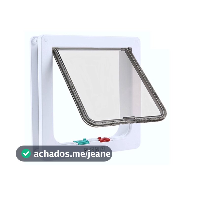 Porta Pet Para Cão ou Gato Tamanho G 23,5 X 25,1cm - Branca