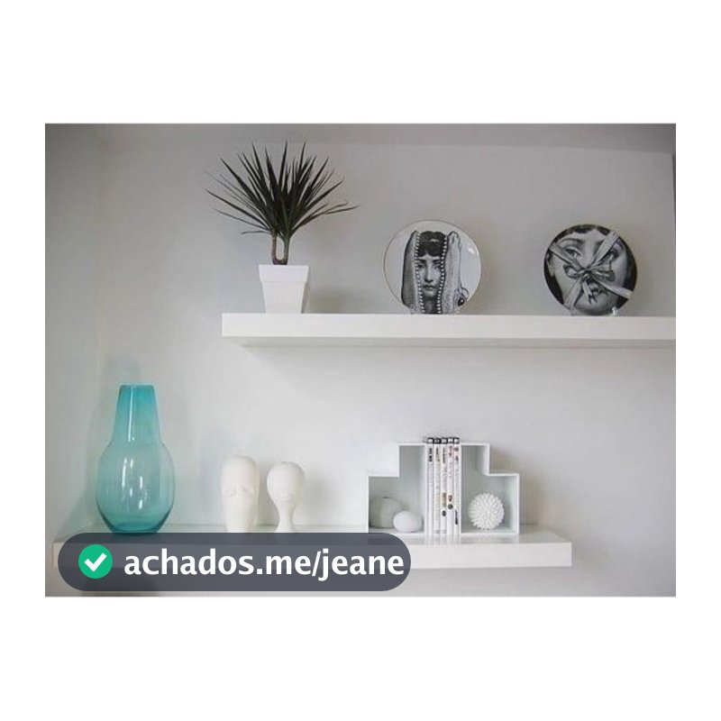 2 Prateleiras Reta 60 cm   P/ Decoração , Parede , Cozinha, Sala e Quarto