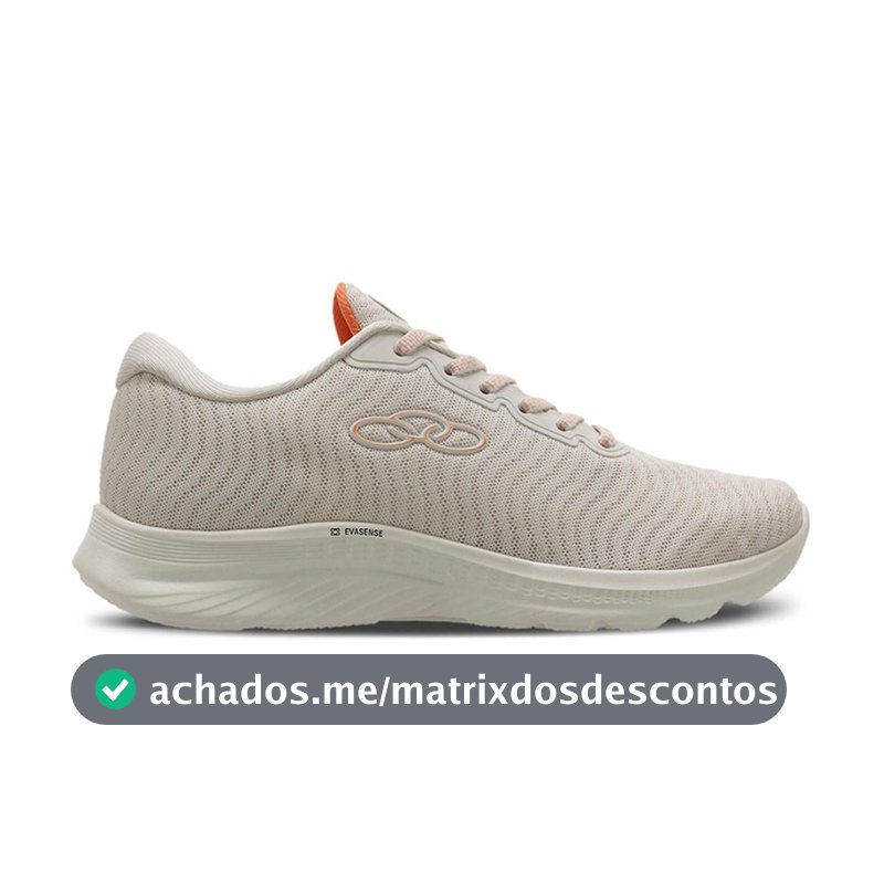 Tênis Feminino de Caminhada Casual Atmos - Olympikus