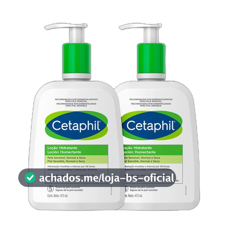 Kit Cetaphil Loção Hidratante Corporal e Facial (2 Unidades)