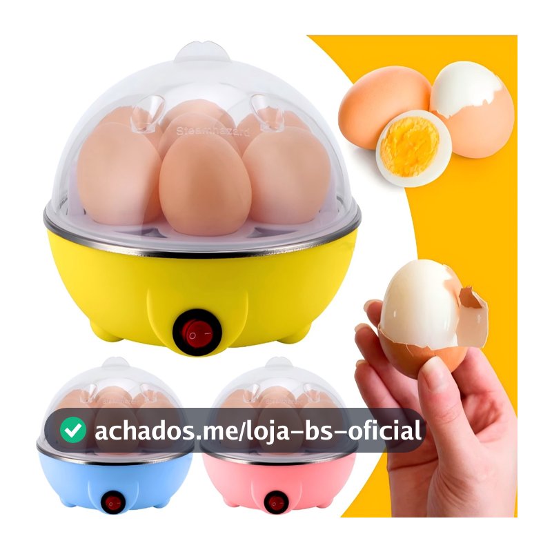 Cozedor De Ovos Portátil Elétrico Cozinha A Vapor 110v/220v