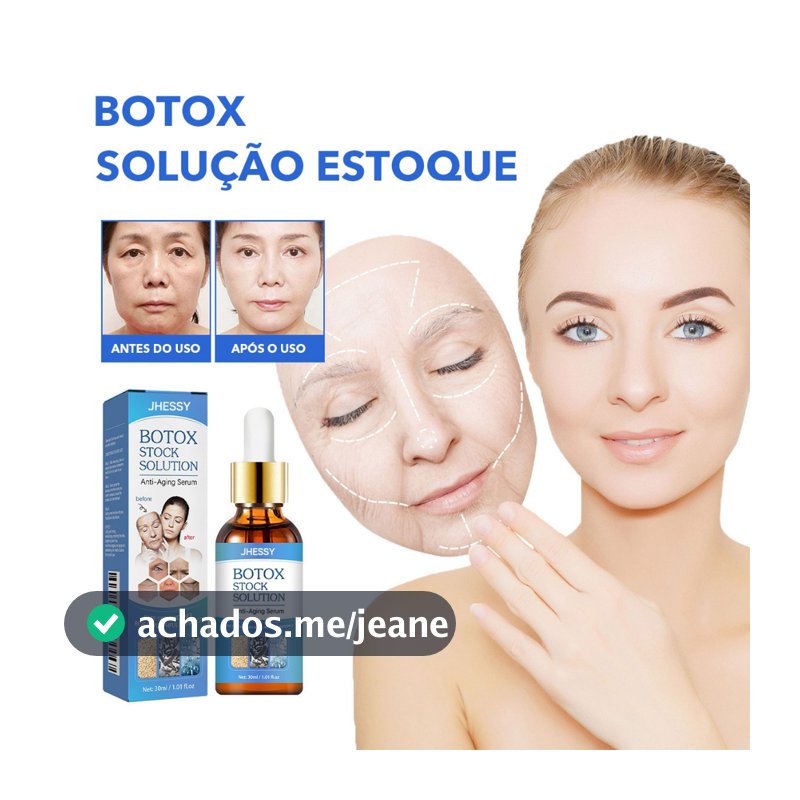 Botox Líquido original Retinol face Serum Firming Collagen Anti Envelhecimento Envelhecimentoemoliente e hidratante 30ml